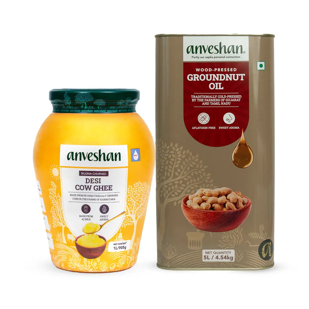A2 Cow Ghee and Wood Pressed Groundnut Oil - Image 9