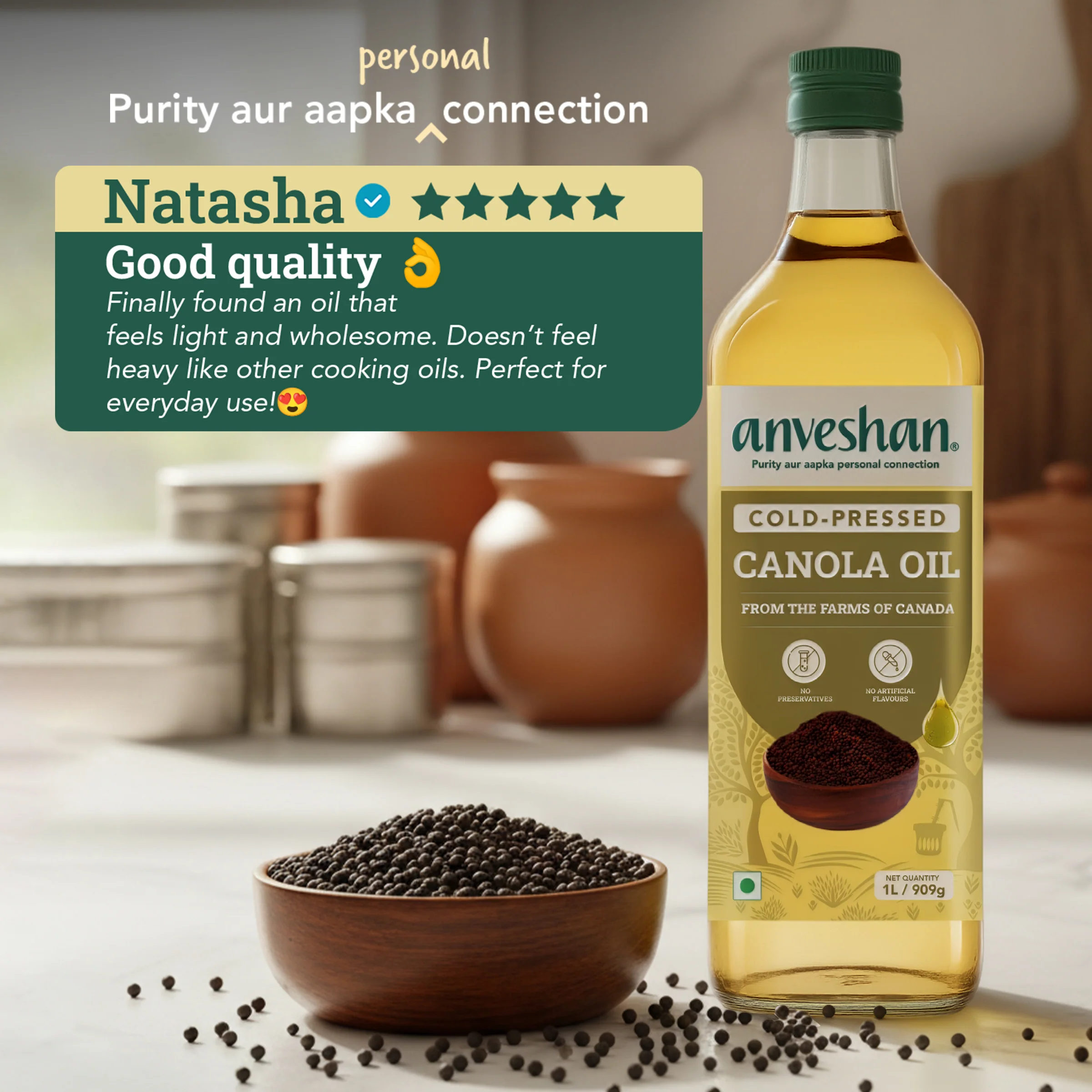 Cold-Pressed Canola Oil - Image 3
