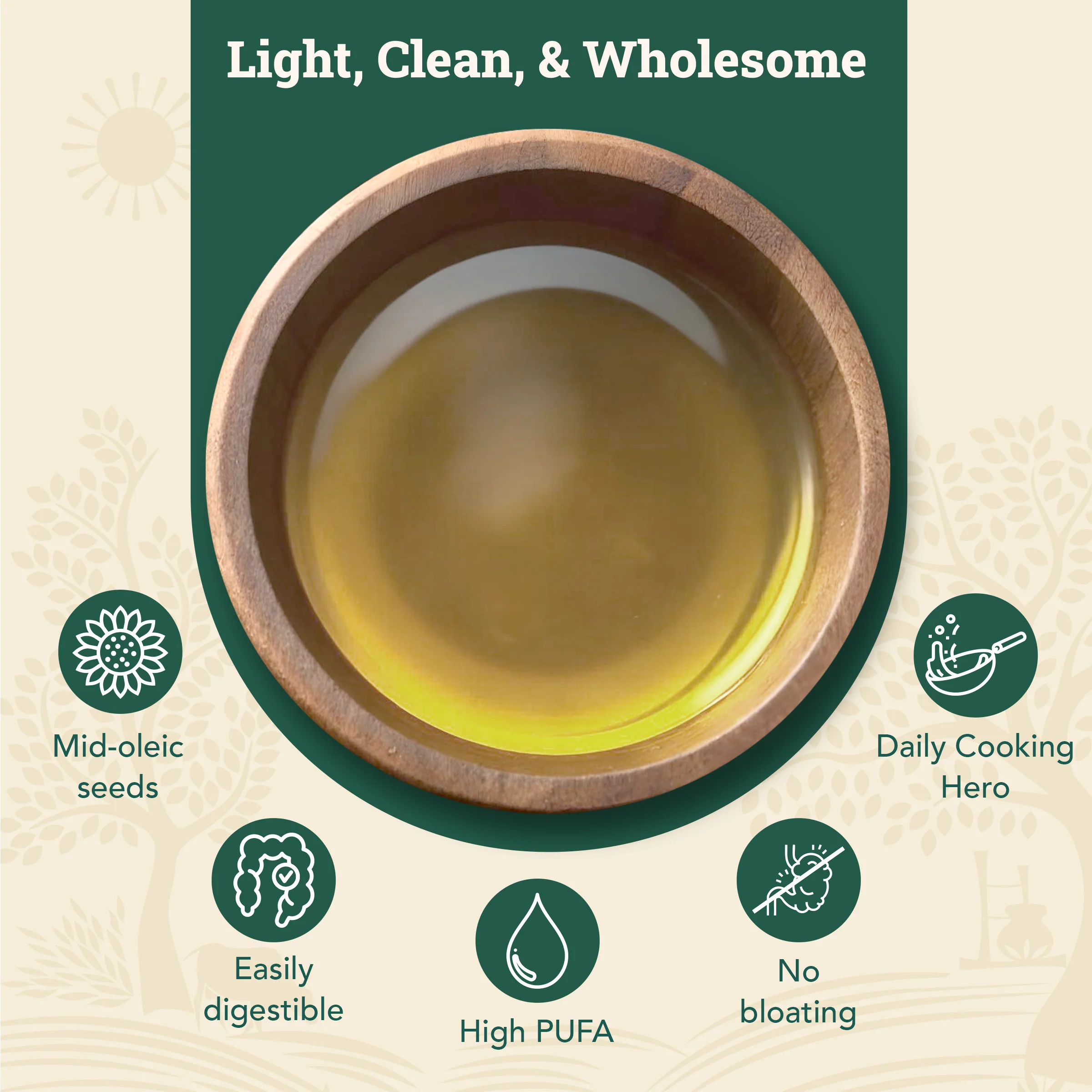 Wood-Pressed Sunflower Oil - Image 5