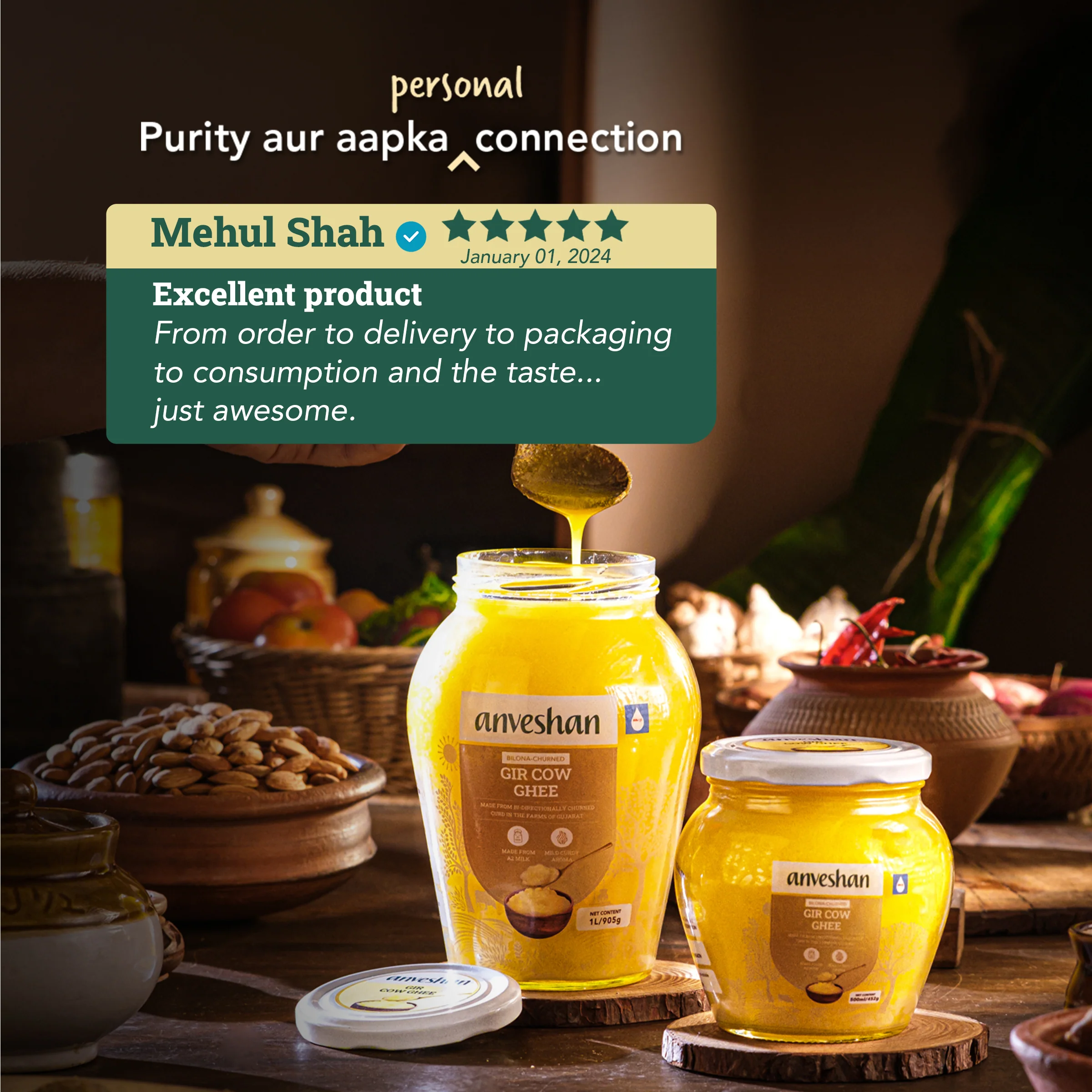 A2 Gir Cow Ghee - Image 3
