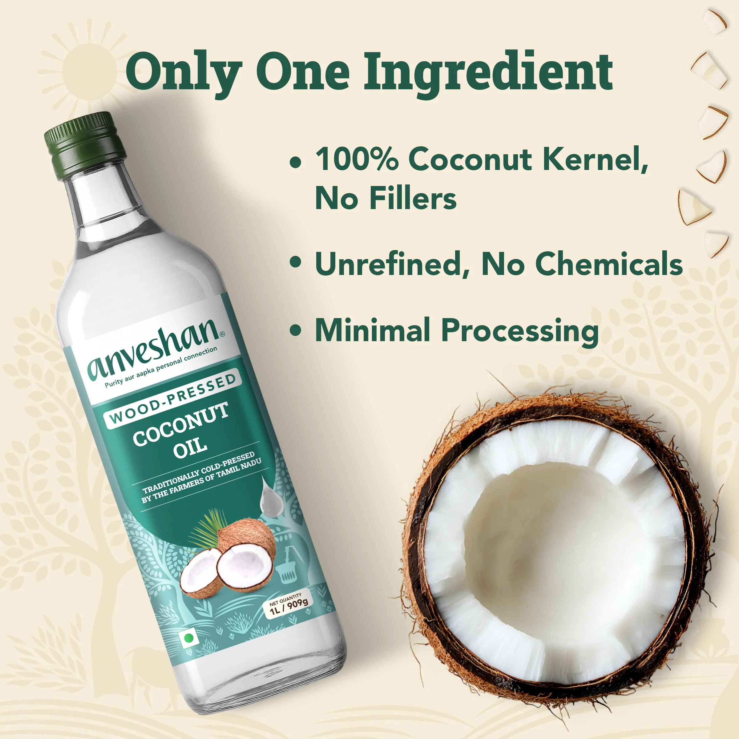 Wood-Pressed Coconut Oil - Image 6