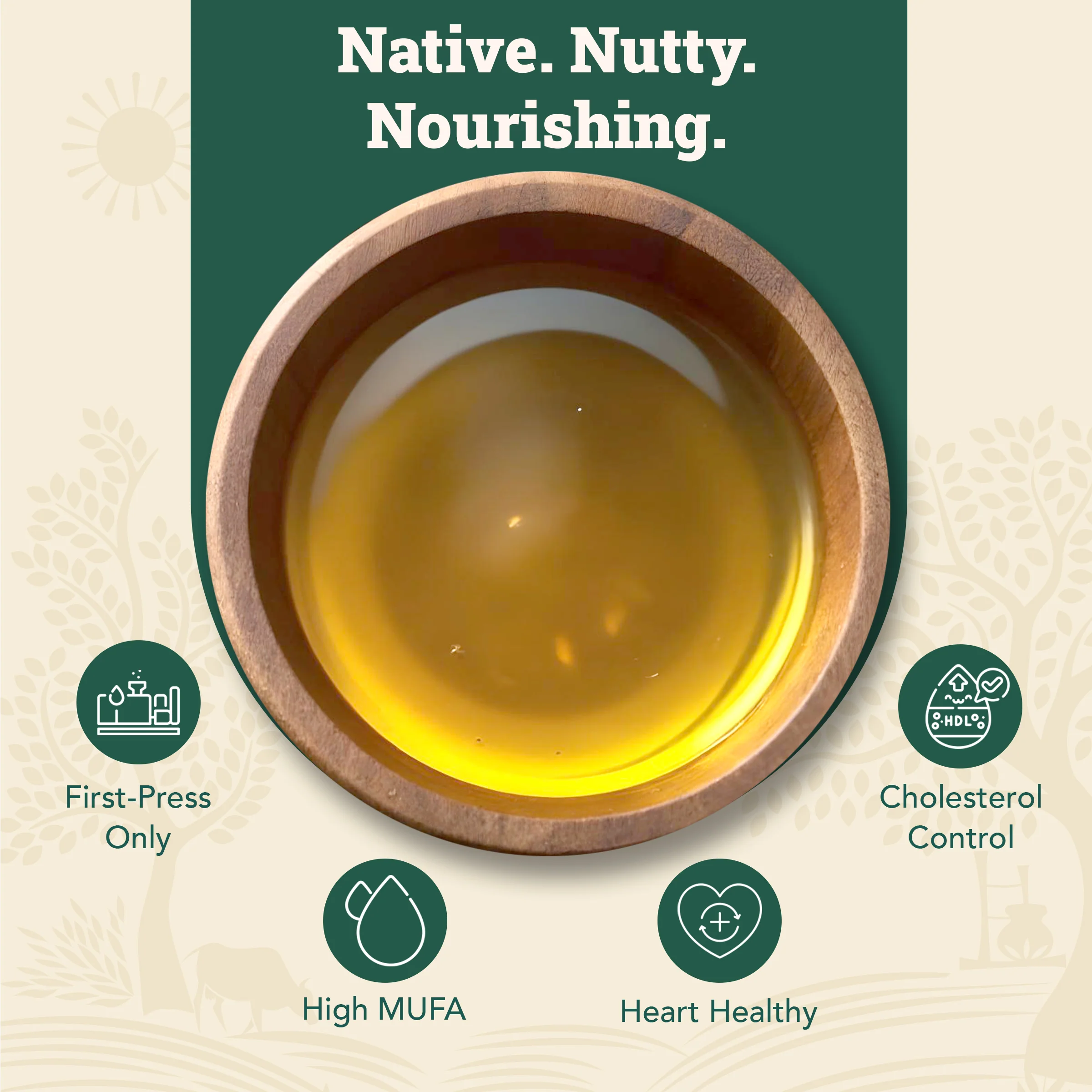Wood-pressed Groundnut Oil- Spray Can - Image 5